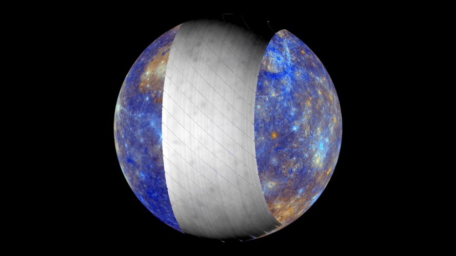 BepiColombo reveals Mercury in a new light